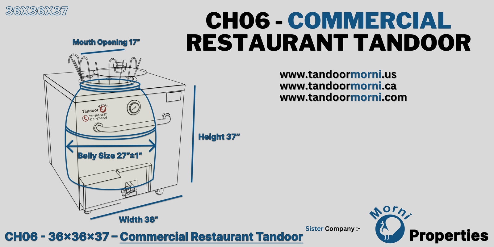 Commercial Restaurant Tandoor Oven